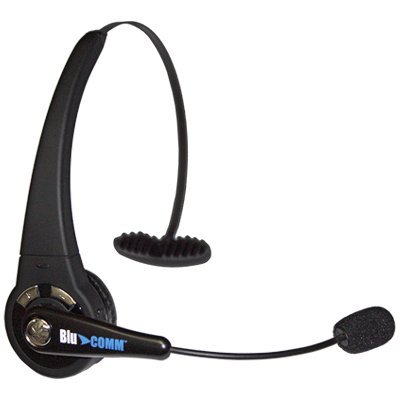 Voyager - Blucomm Bluetooth wireless lightweight headset with swivel boom mic