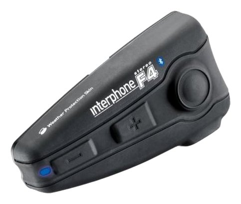 BlueAnt Interphone Helmet Bluetooth Headset - Black