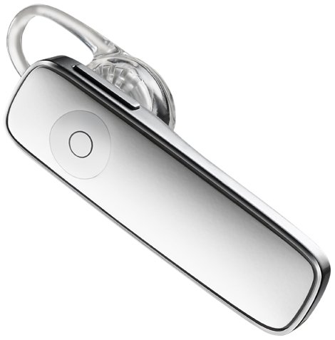 Plantronics M165 Marque 2 Ultralight Bluetooth Headset Compatible with Smartphones - White