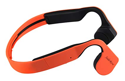 JADEROSE Wireless Bone Conduction Headphones,Bluetooth Earphones Stereo Wireless Headset Open-ear Built-in Mic Sweatproof for Sports