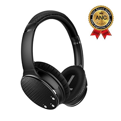 Helthyband HS11 Active Noise Cancelling Headphones,Noise Cancelling Bluetooth Headphones, Wireless Microphone Headset, HI-FI Over-Ear Headphones with Wired and Wireless Mode for Smartphone/PC/TV