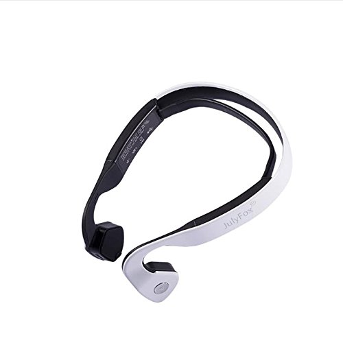 Julyfox Ear Open Ultra Light Bone Conduction Bluetooth Wireless Headset White