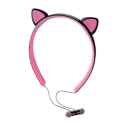 XIAMEN PADMATE TECH CO LT Wireless Cat Earbuds with Removable Ears