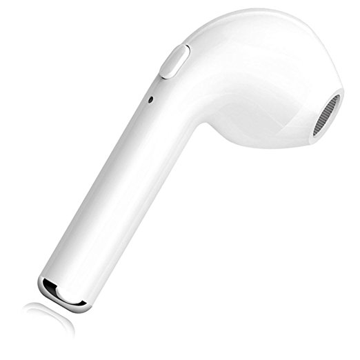 Bluetooth Earbud Smallest Wireless Invisible Headphone Car Headset with Mic for iPhone and Android Smart Phones(One Pcs)