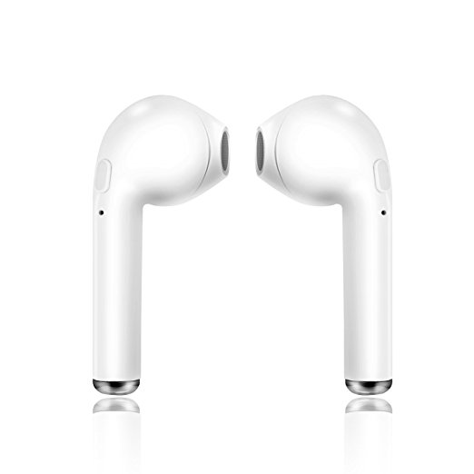 Bluetooth Headphones,Wireless In-Ear Bluetooth Earphone with Mic Hands-Free Headset Sweat-Proof Sport Earbuds for iPhone X/8/7/6s/6s plus Galaxy S8/S7 and More Bluetooth-enabled Devices