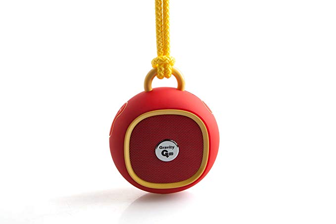 Gravity Bluetooth speaker-red/yellow