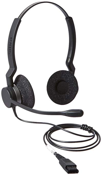 Jabra BIZ 2325 QD DUO Wired Professional Headset